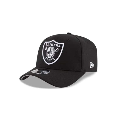 Las Vegas Raiders Gorra | New Era NFL Stretch Snap 9fifty Snapback Cap Mexico - Negros